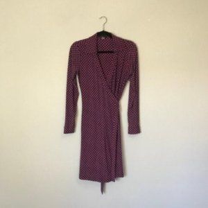 Tommy Hilfiger Wrap Printed Dress